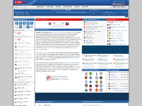 Live Sport Streams, Football, Soccer, Ice Hockey, Tennis.